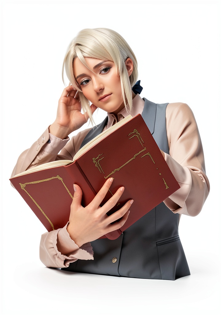 Installing Isekai Manga Kindle Edition by TOKYOPOP – Gentle Noble Vacation 162‑pg on a wooden desk