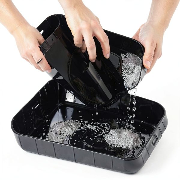 Disposable Litter Boxes Bokon 12-Pack Plastic Tray for Cats & Pets-2